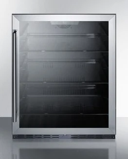 Traditional 24 Wide Built-In Beverage Center ADA Compliant Left Hand Hinge Healthy