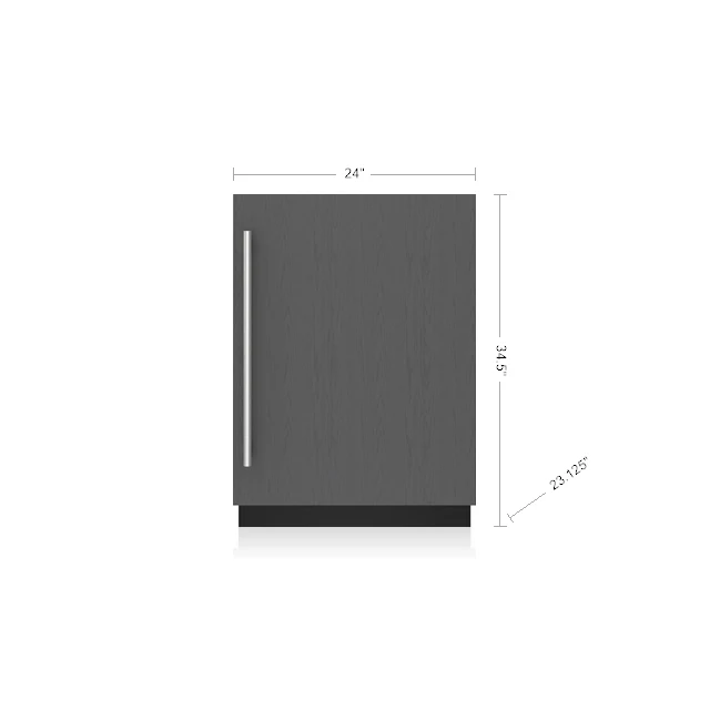 World-Class Sub-Zero 24 Undercounter Refrigerator – Left Hinge Dependable