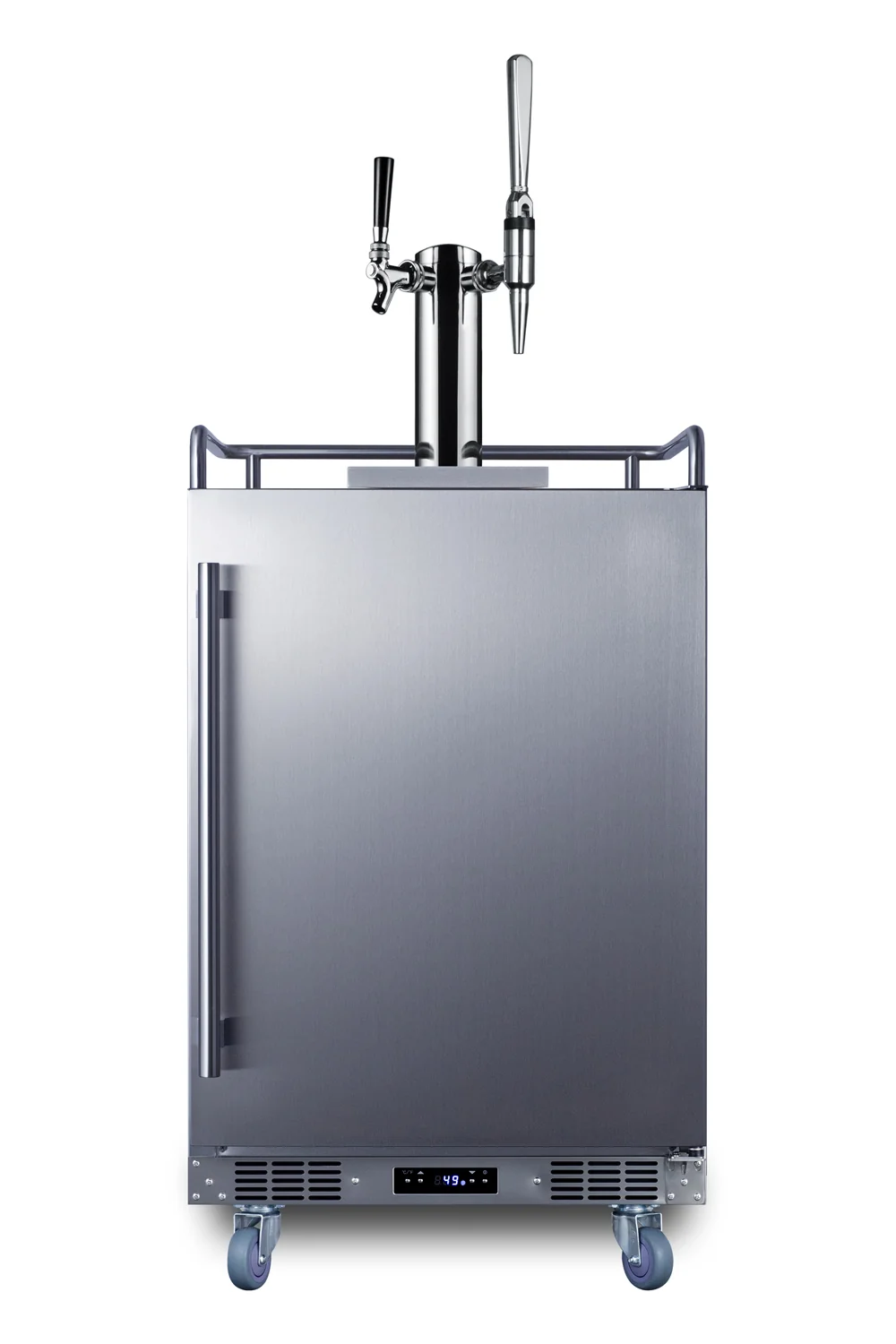 Refined 24 Wide Built-In Cold Brew Nitro Coffee Kegerator Optimized