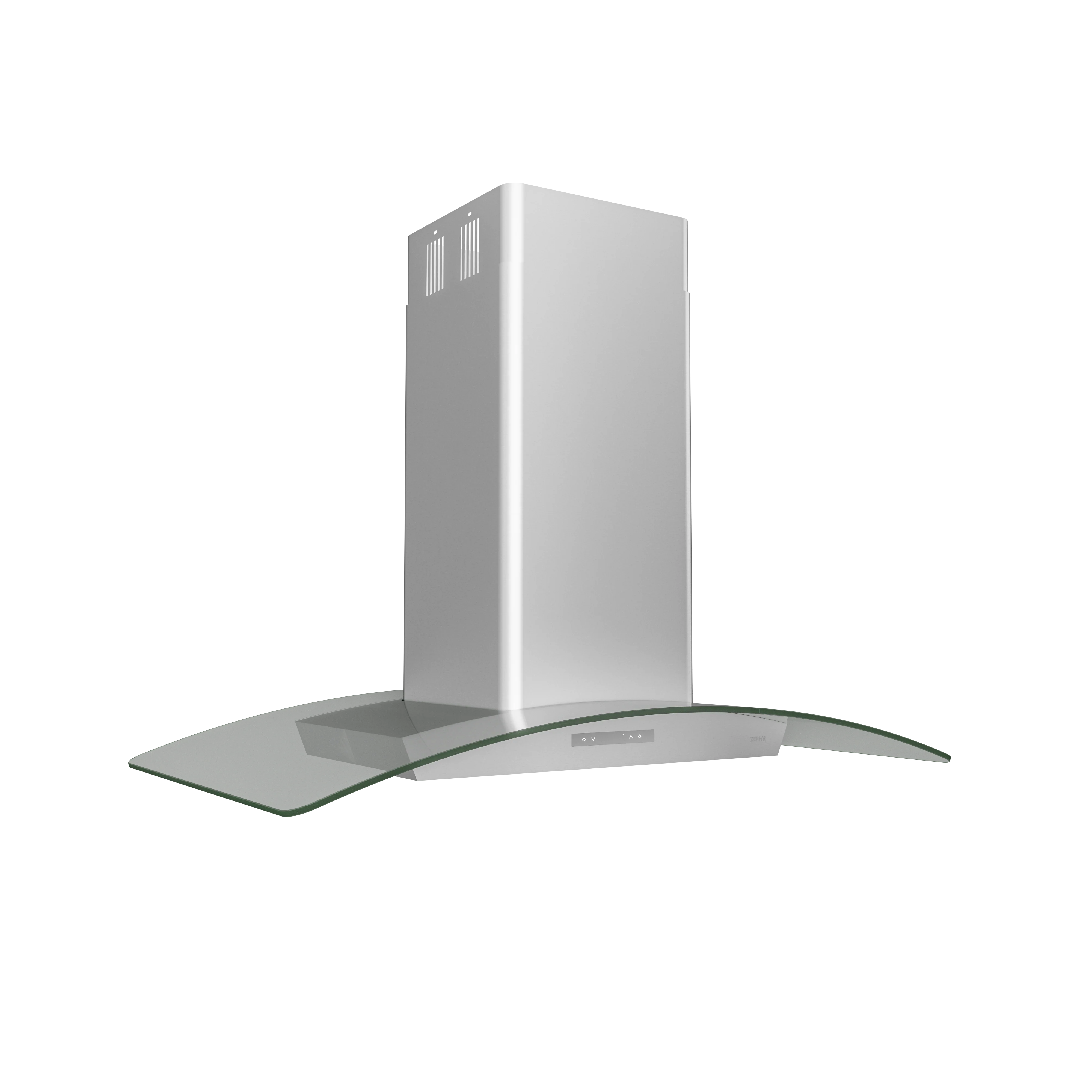 Contemporary Milano Connect Island Hood 42 LED AC Comfortable