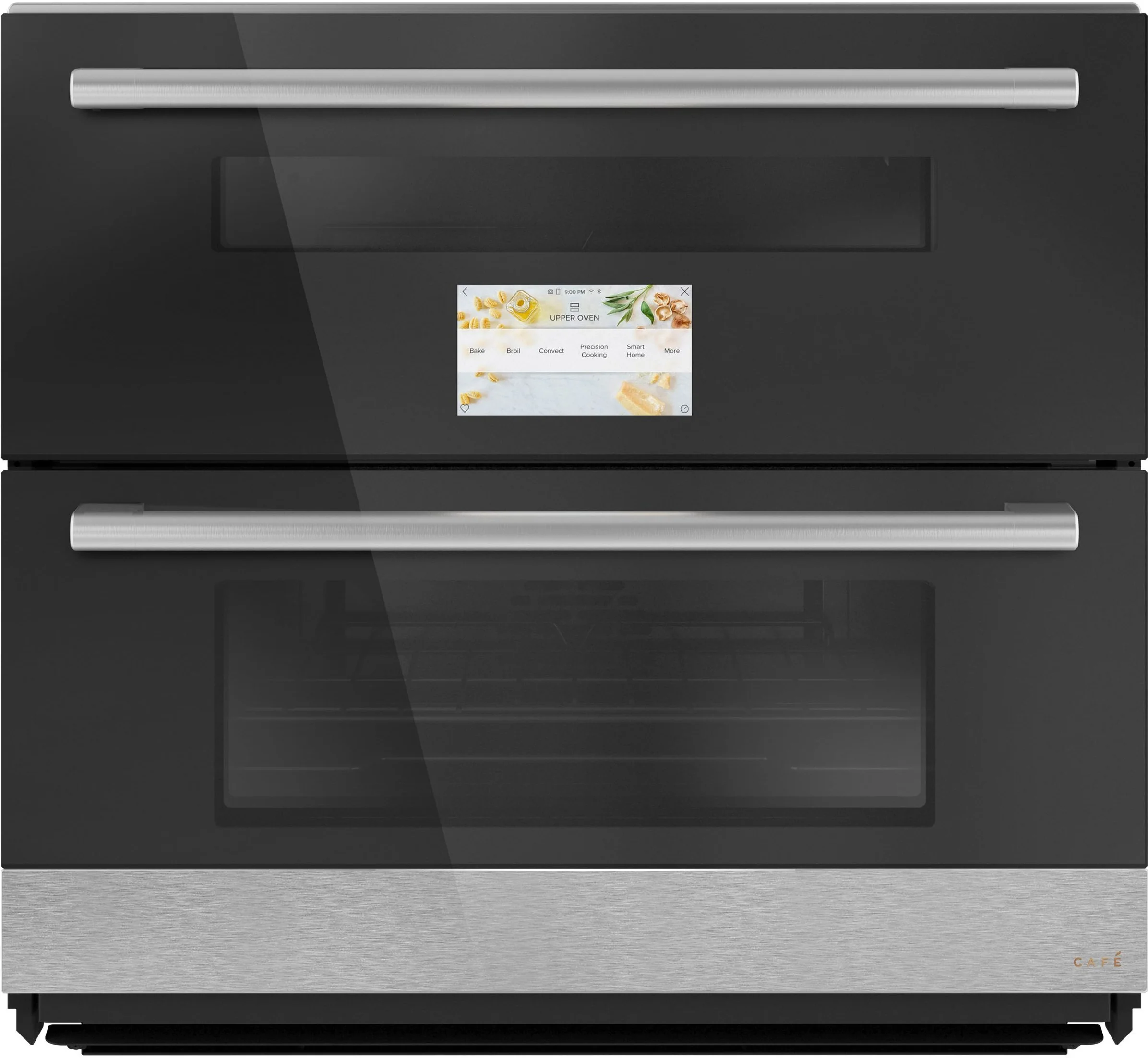 Responsible CAFÉ™ 30 Duo Smart Single Wall Oven in Platinum Glass Fashionable