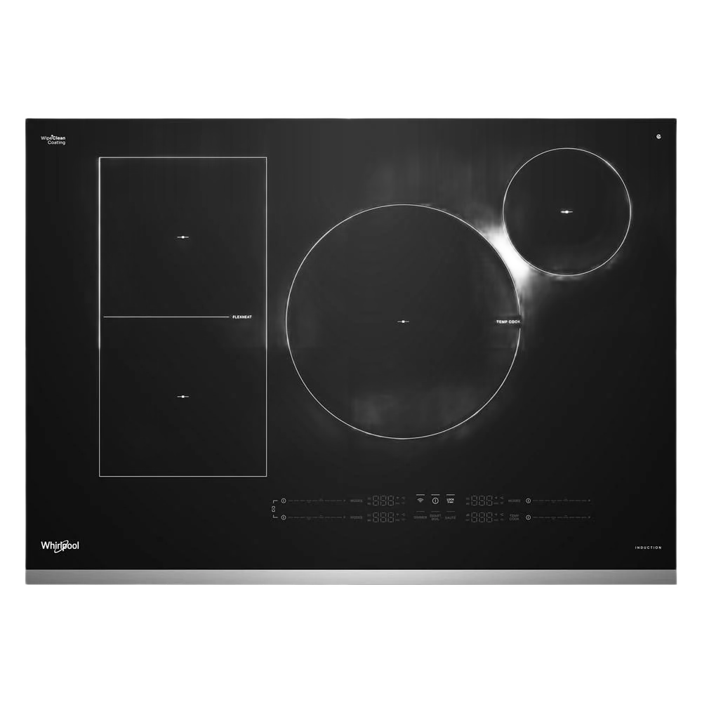 User-Friendly 30 Intelligent Induction Cooktop with Temp Cook™ Technology and WipeClean™ Coating Crafted