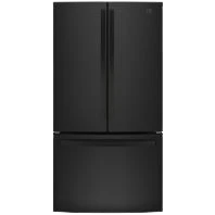 Minimalist GE® ENERGY STAR® 27.0 Cu. Ft. French-Door Refrigerator Contemporary