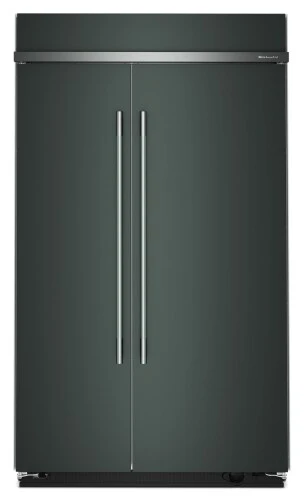 Excellent 29.4 Cu. Ft. 48-Inch Built-In Side-by-Side Refrigerator with Signature Platinum Interior in Juniper Durable