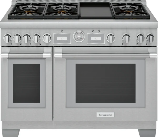 User-Friendly Gas Professional Range 48” Pro Grand® Commercial Depth Optimized