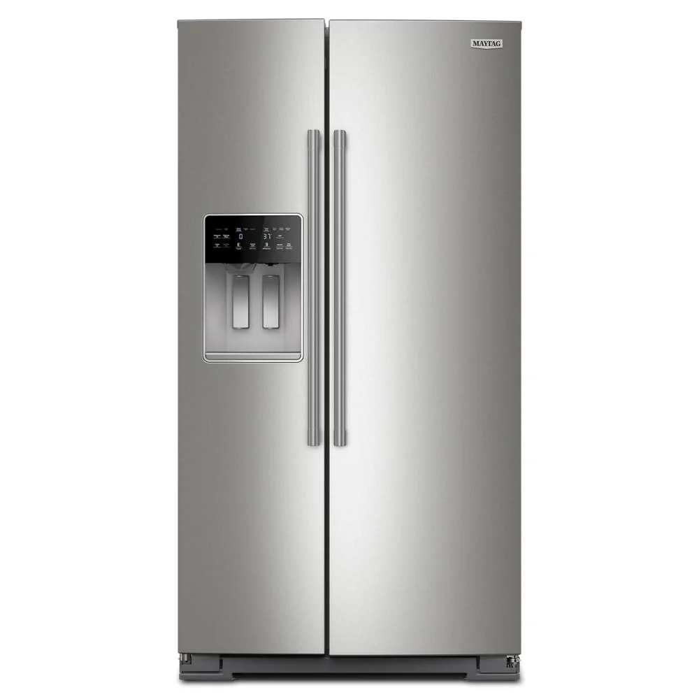 World-Class 36-inch Wide Full-Depth Side-by-Side Refrigerator with Arctic Blue Interior – 28.7 Cu. Ft. Official