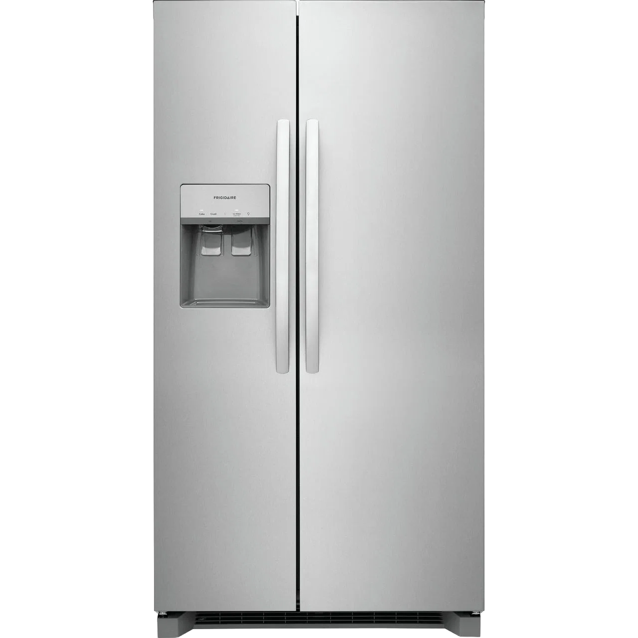 Stylish 22 Cu. Ft. 36 Counter Depth Side by Side Refrigerator Minimalist