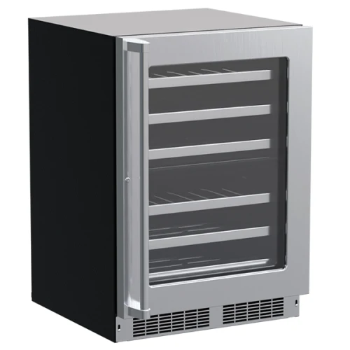 Consistent 24-IN PROFESSIONAL BUILT-IN DUAL ZONE WINE REFRIGERATOR Classic
