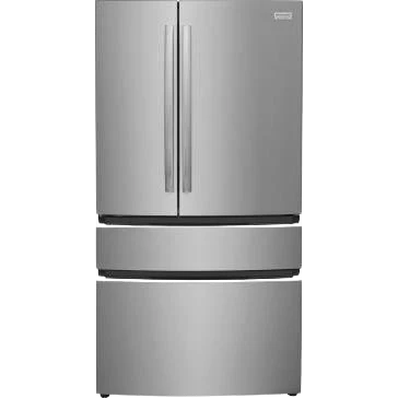 Fashionable 22 Cu. Ft. Counter-Depth 4-Door French Door Refrigerator Organic