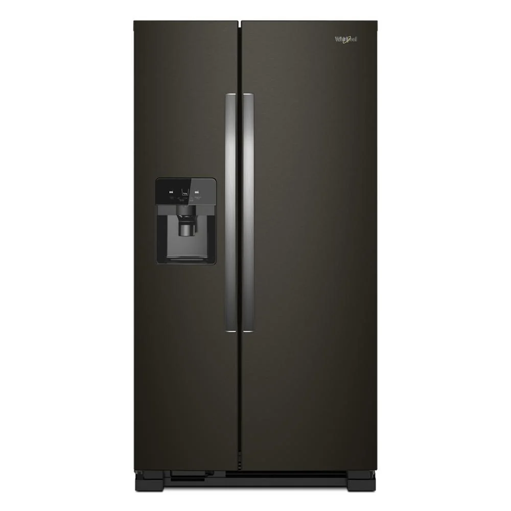 Easy-to-Use 33-inch Wide Side-by-Side Refrigerator – 21 cu. ft. Safe