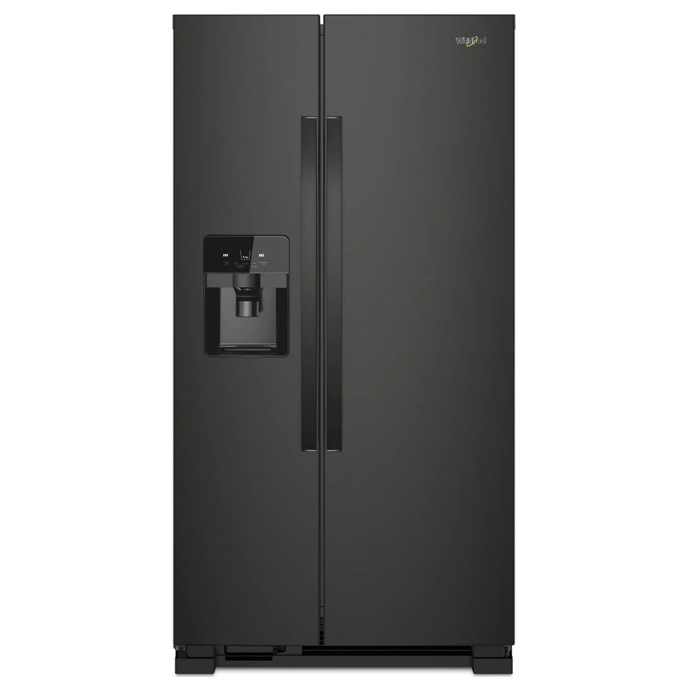Comfortable 33-inch Wide Side-by-Side Refrigerator – 21 cu. ft. High-Performance