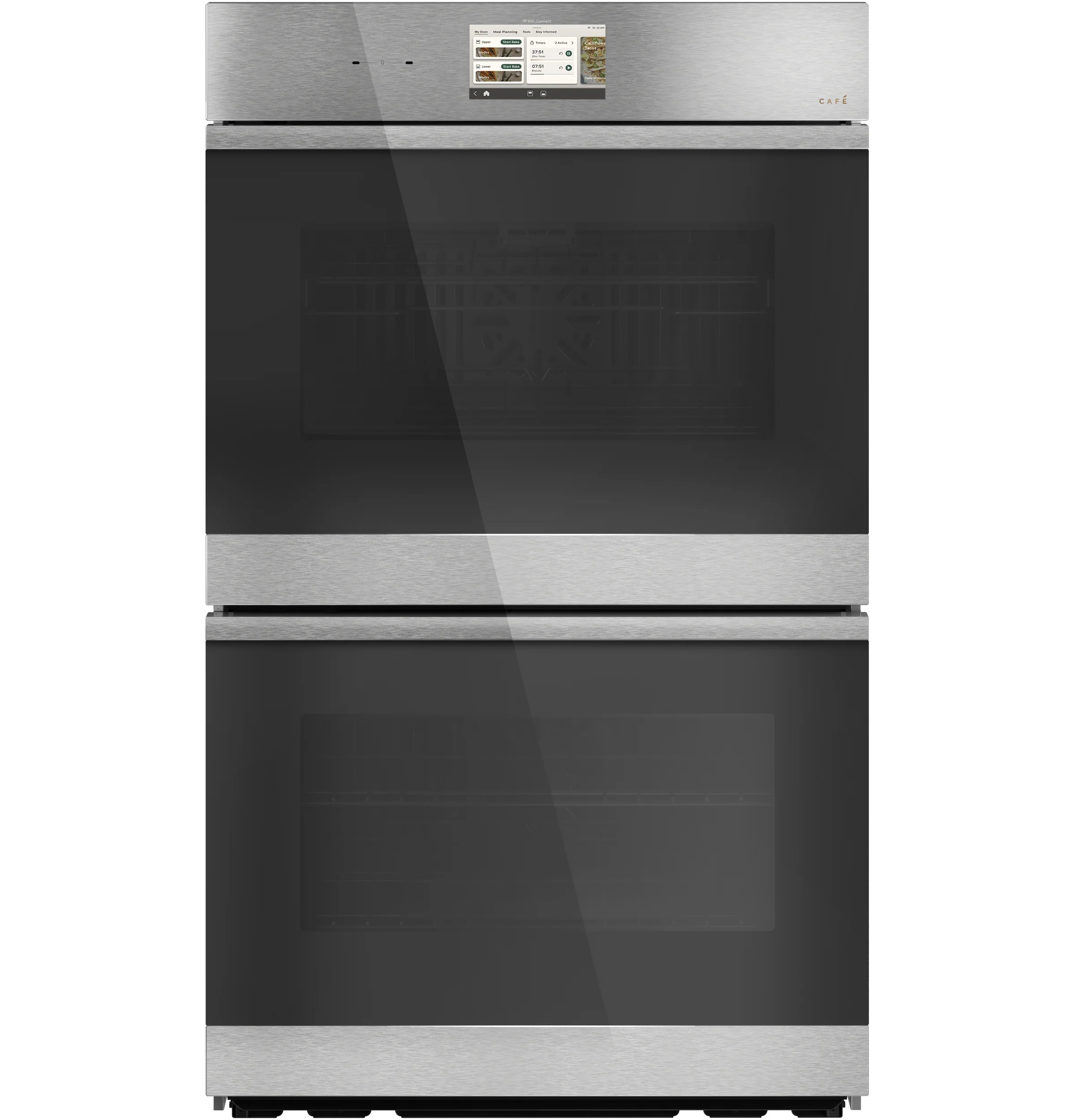 Long-Lasting CAFÉ™ 30 Smart Built-In Convection Double Wall Oven in Platinum Glass Next-Generation