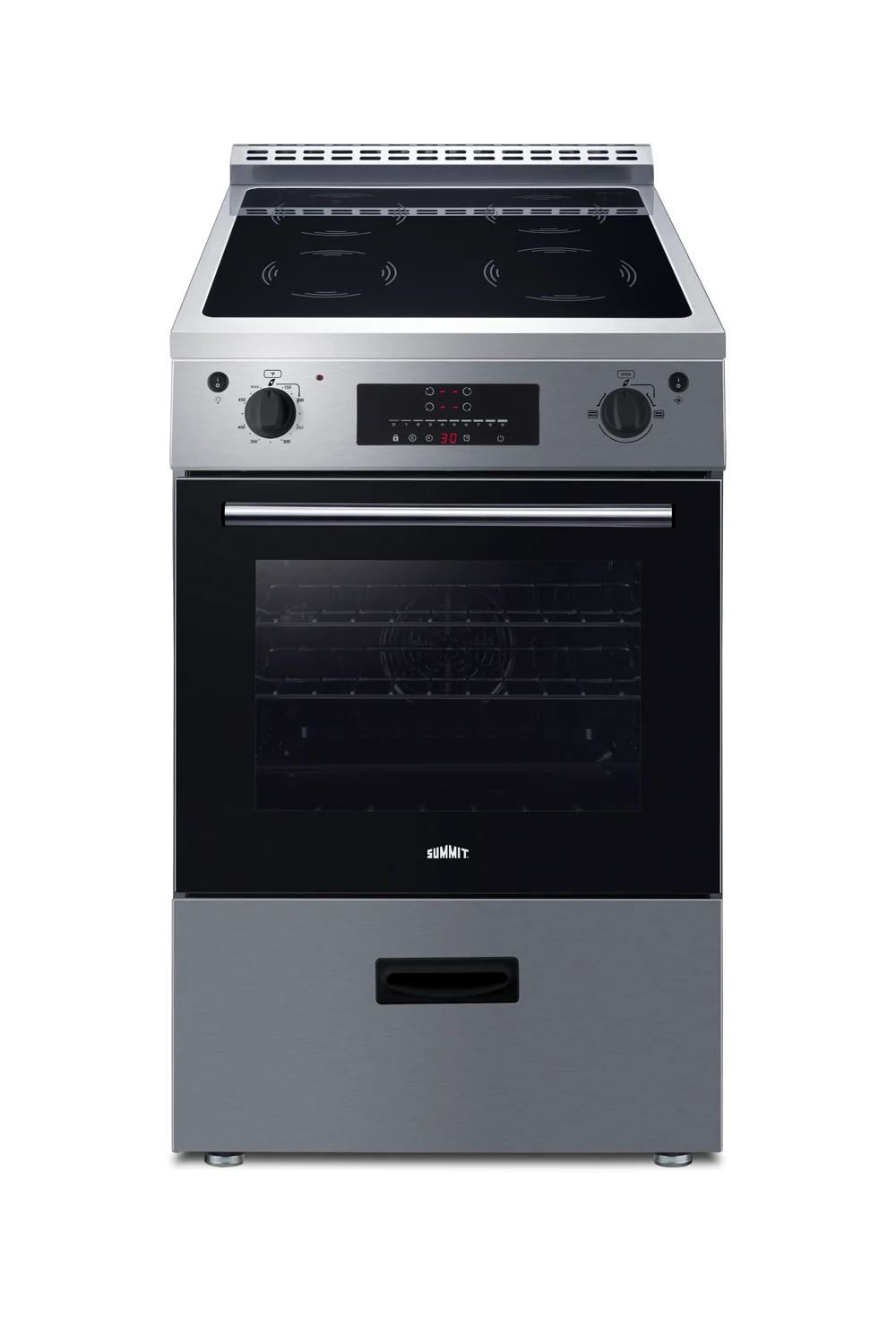 Smooth 24 Wide Induction Range Traditional