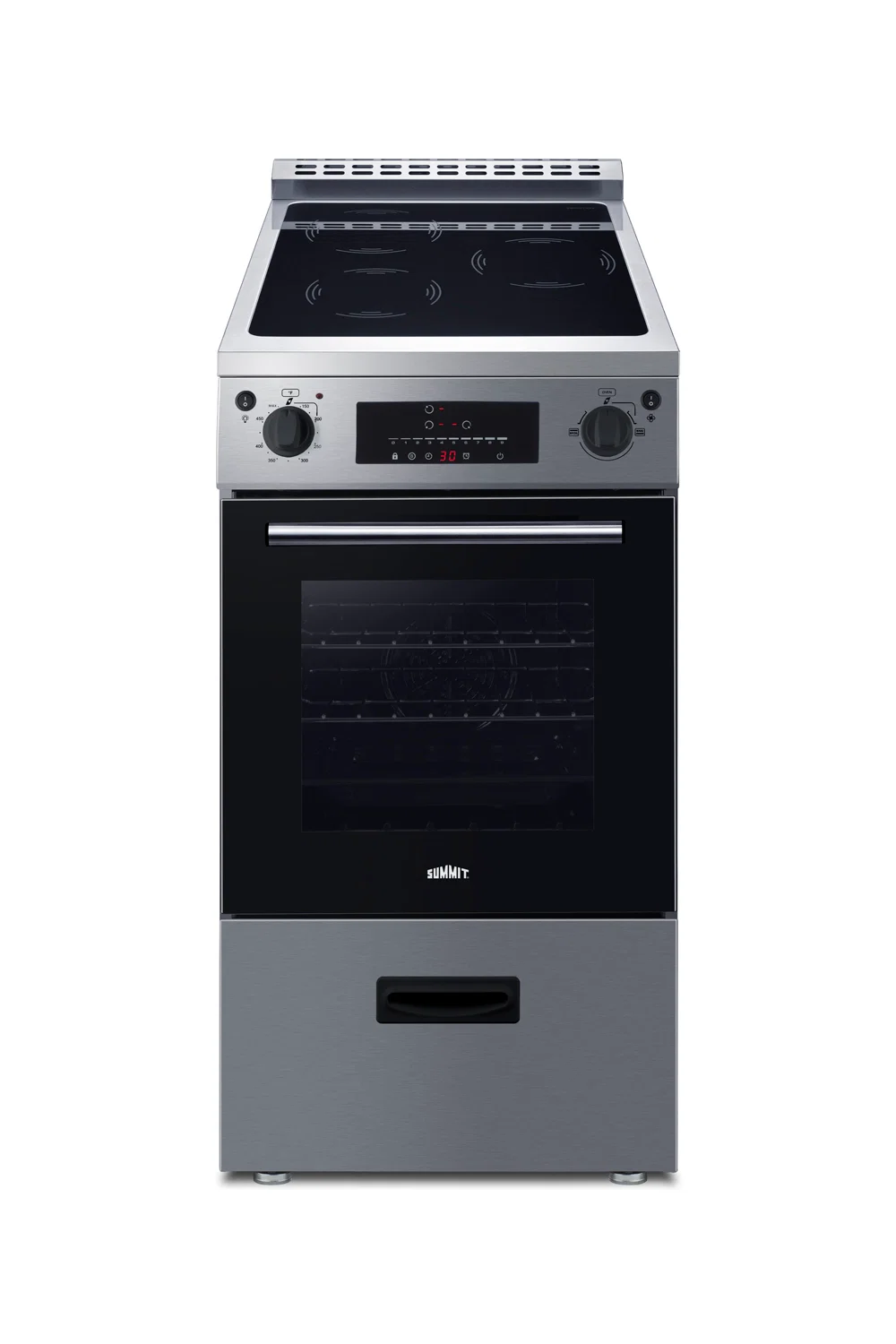 Traditional 20 Wide Induction Range Contemporary