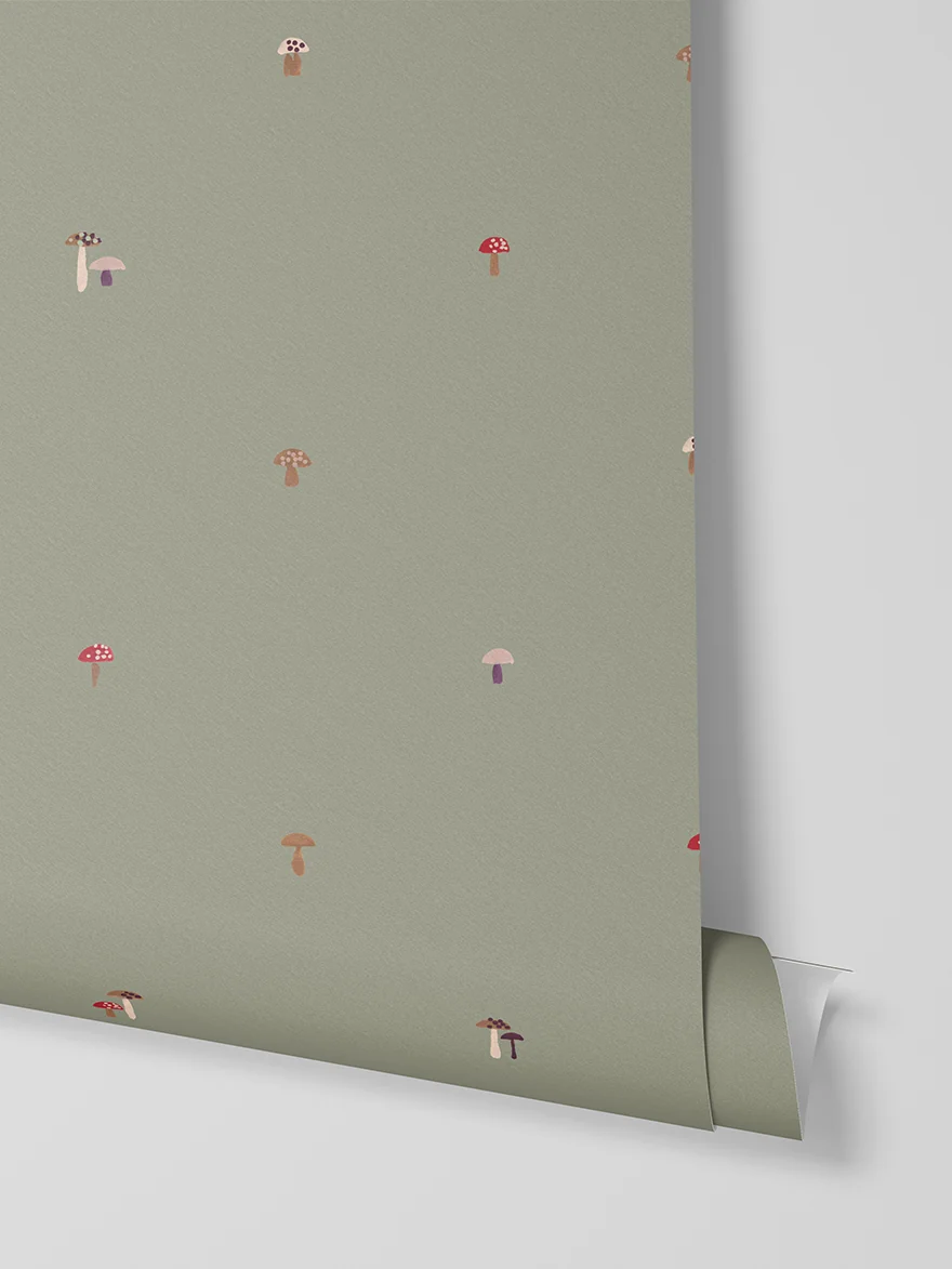 Smooth Lichen Green Mushrooms Wallpaper Elite
