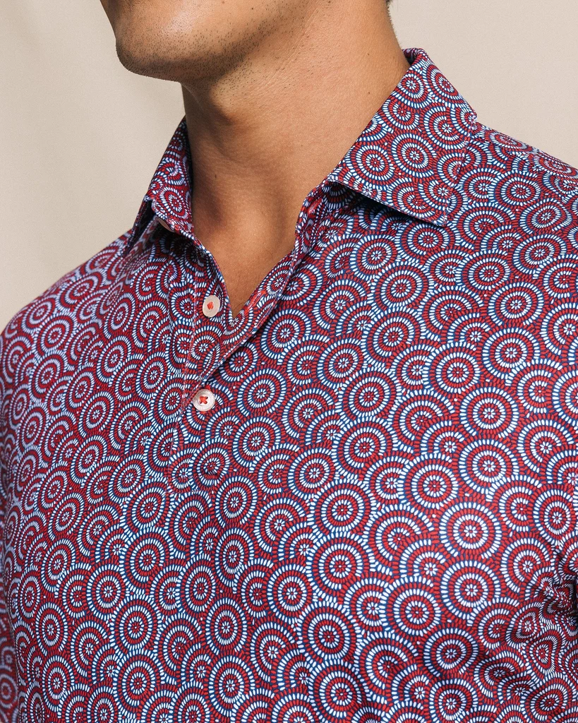 Lightweight Driver Fireworks Printed Polo Fast