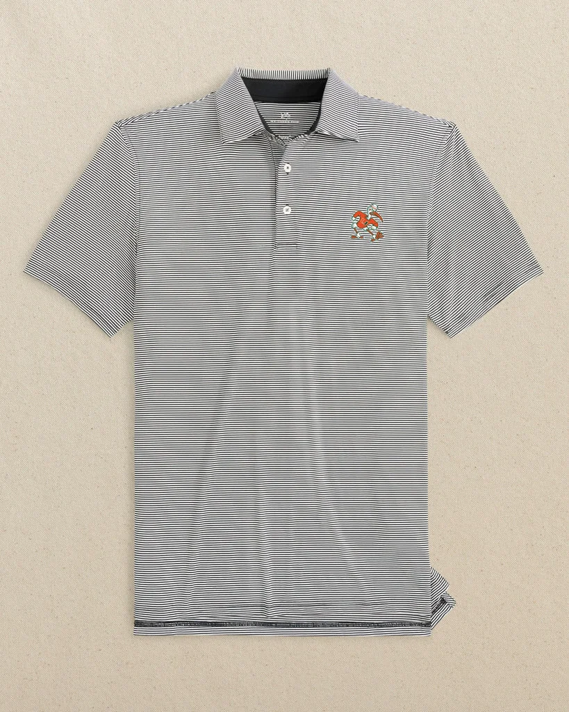 Minimalist Miami Sebastian the Ibis brrr°®-eeze Meadowbrook Stripe Polo Superior