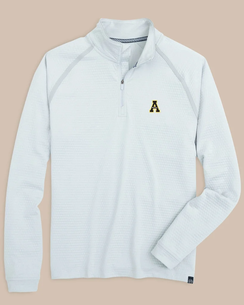 Casual App State Scuttle Heather Quarter Zip Recyclable