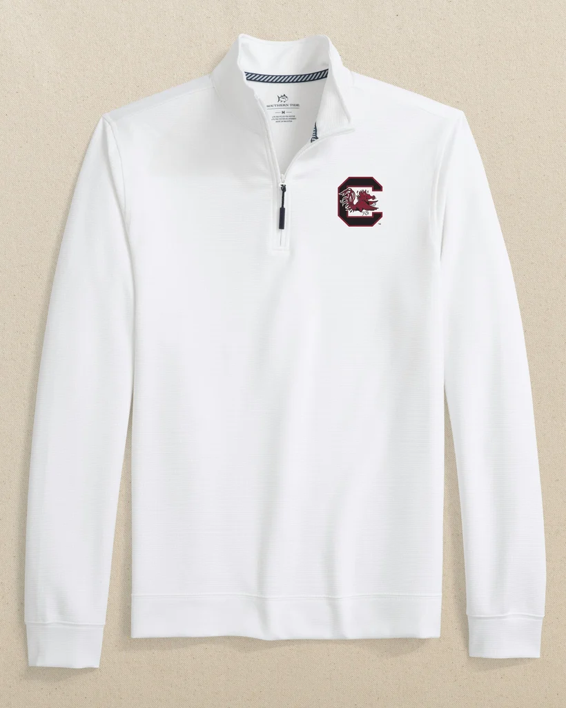 Proven USC Gamecocks Schooner Quarter Zip Modern
