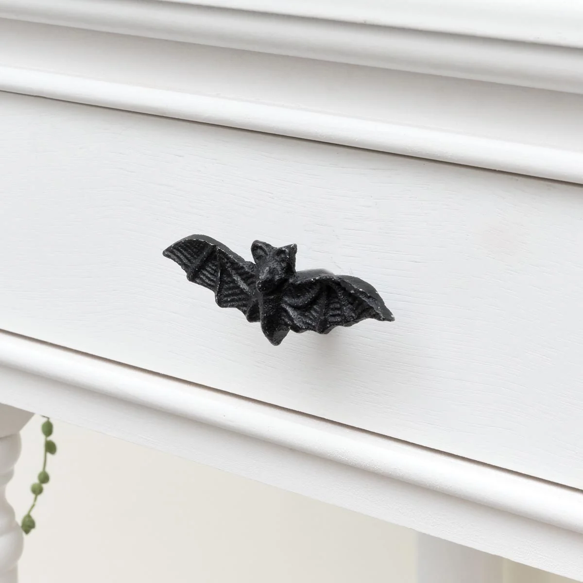 Comfortable Black Bat Drawer Knob Minimalist