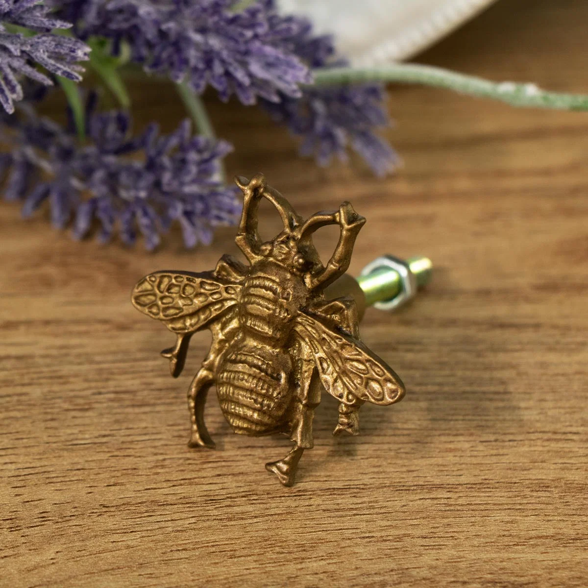 Authentic Bumblebee Drawer Knob 5.5cm x 5.5cm Fine Crafted