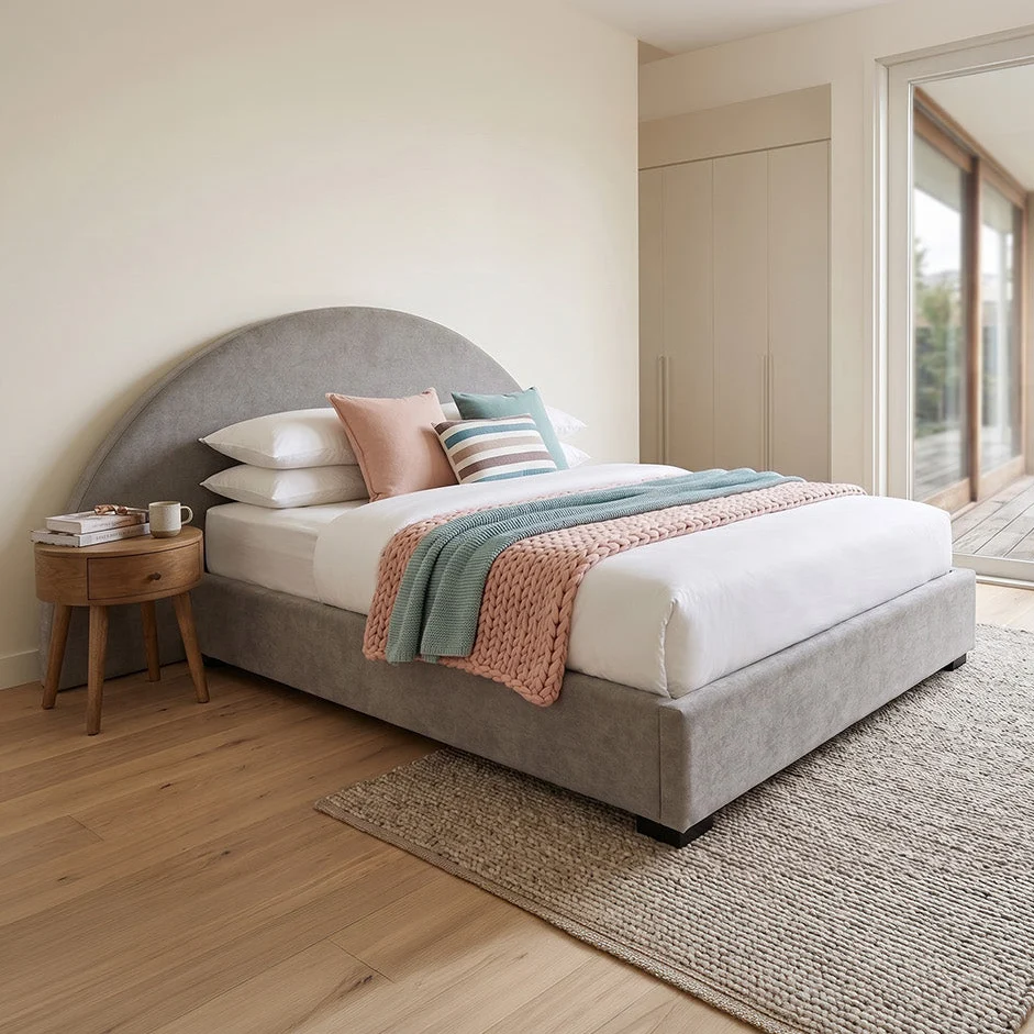Easy-to-Use Henley Bed Natural