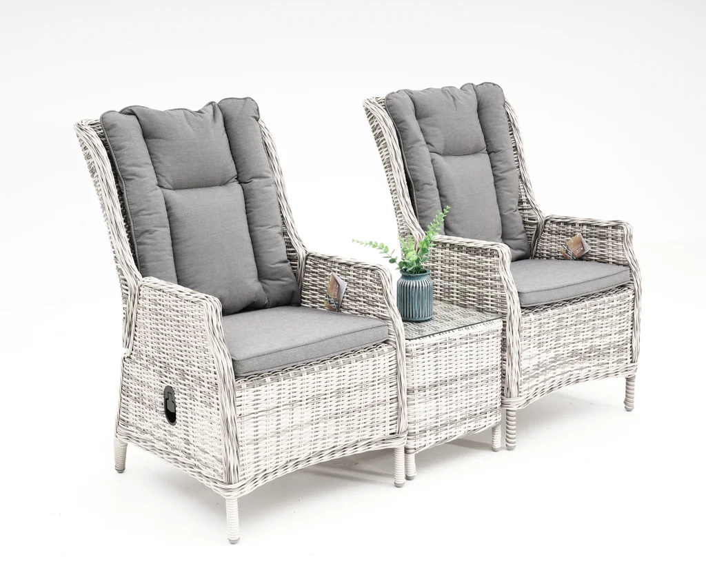 Superior Hawaii 3-Piece Outdoor Set Zen White Outstanding