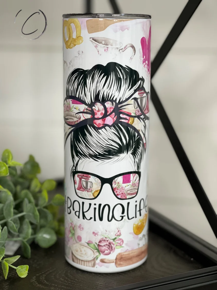 Top-Quality Bake Life Sip Tumbler 20oz – for Every Occasion Pure