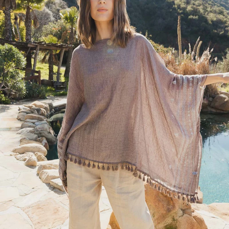 Certified Aztec Embroidered Tunic Long-Lasting