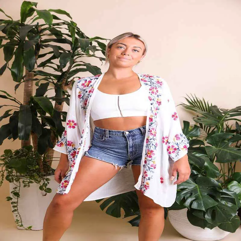Consistent Whimsical Summer Kimono Dependable