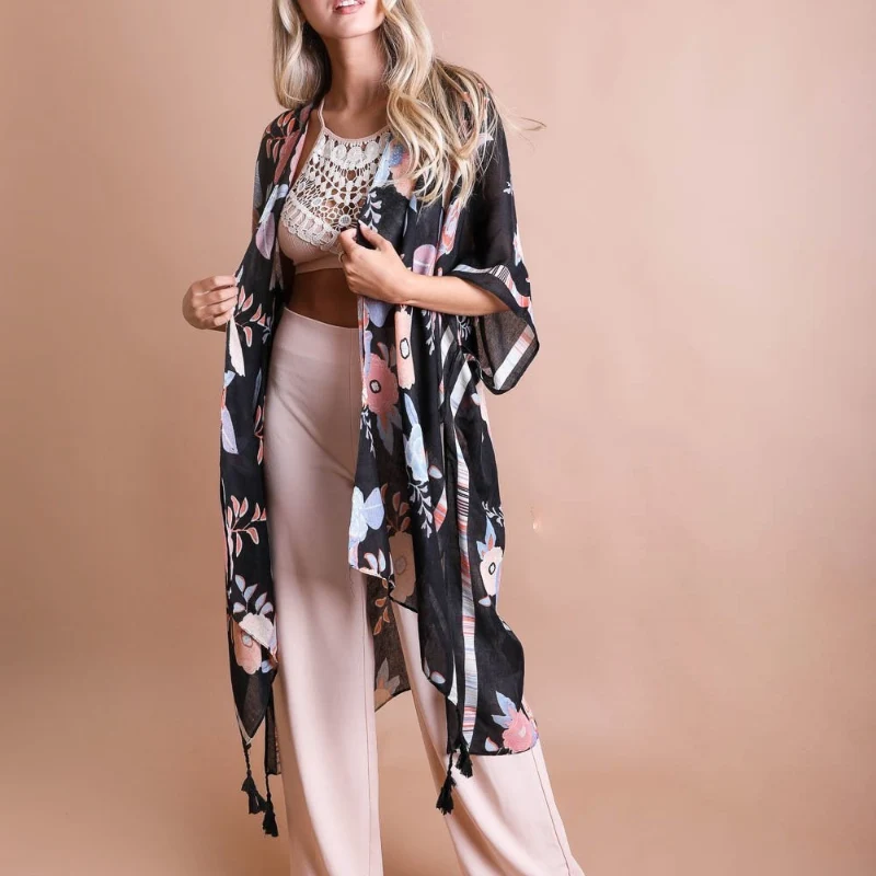 Luxury Blooms Fall Kimono Next-Generation