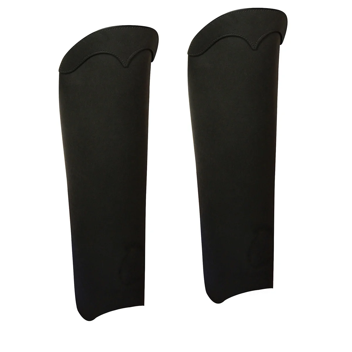 Easy-to-Use Milwaukee Leather MLM5555 Unisex Black Leather Half Motorccyle Riding Chaps with Back Zipper Pure