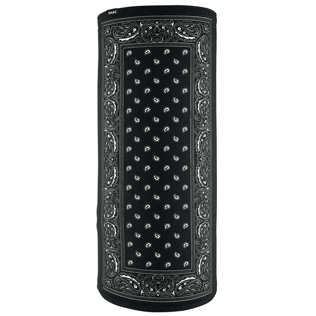 Smart ZanHeadgear TL101 Motley Tube SportFlex Series Black Paisley Solid