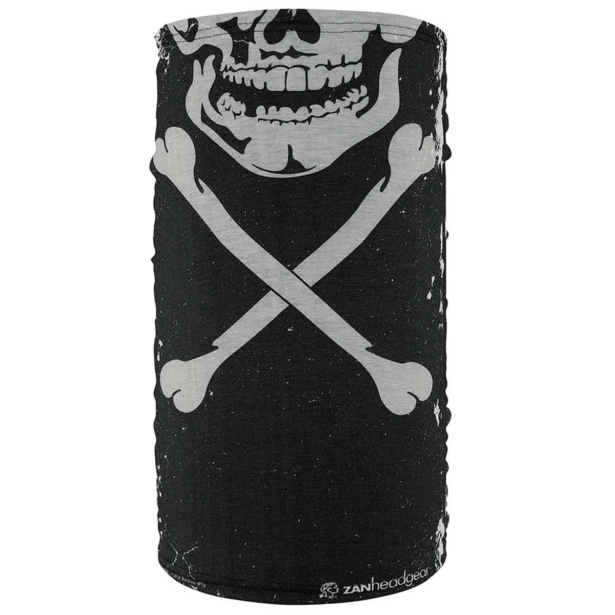 Fashionable ZanHeadgear TF227 Motley Tube Fleece Lined Skull Xbones Traditional