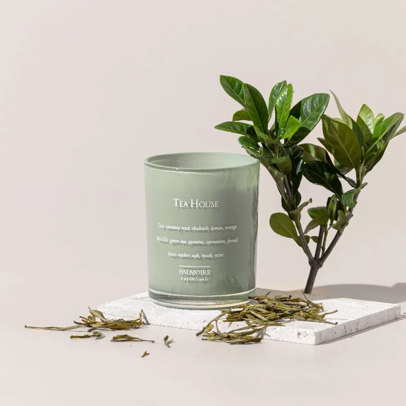 Natural Tea House Candle Set Clean