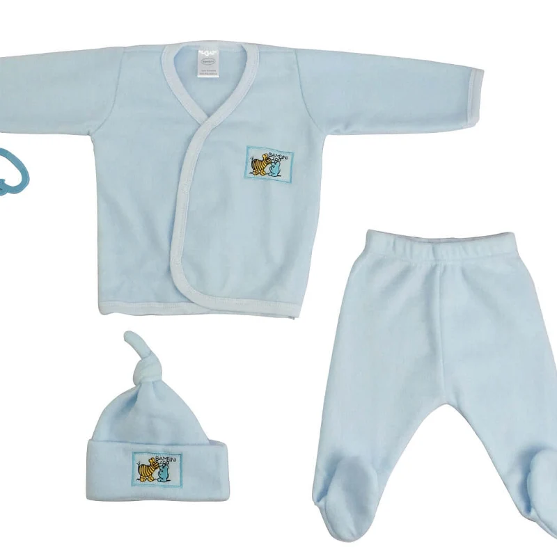Detailed Fleece Set Blue Elite