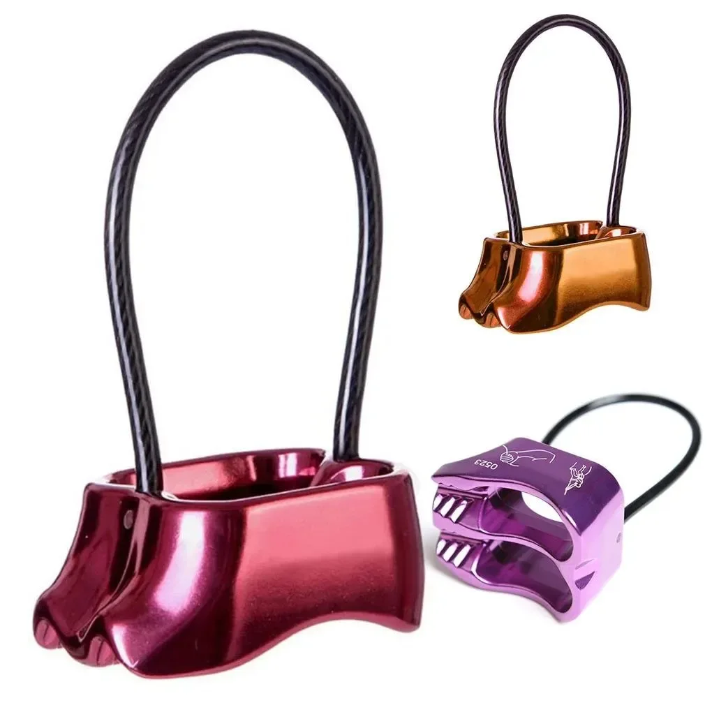 Detailed Belay and Rappel Device – Versatile Descender Gear for Caving Aerial Work and Hauling Flexible