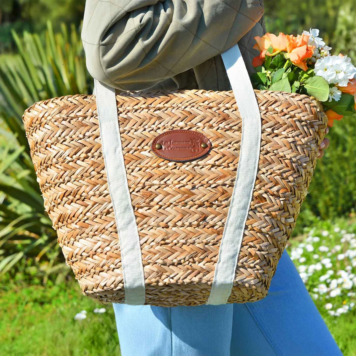 High-Quality Beach Picnic Bag Riviera Linen – 4 Persons Trusted