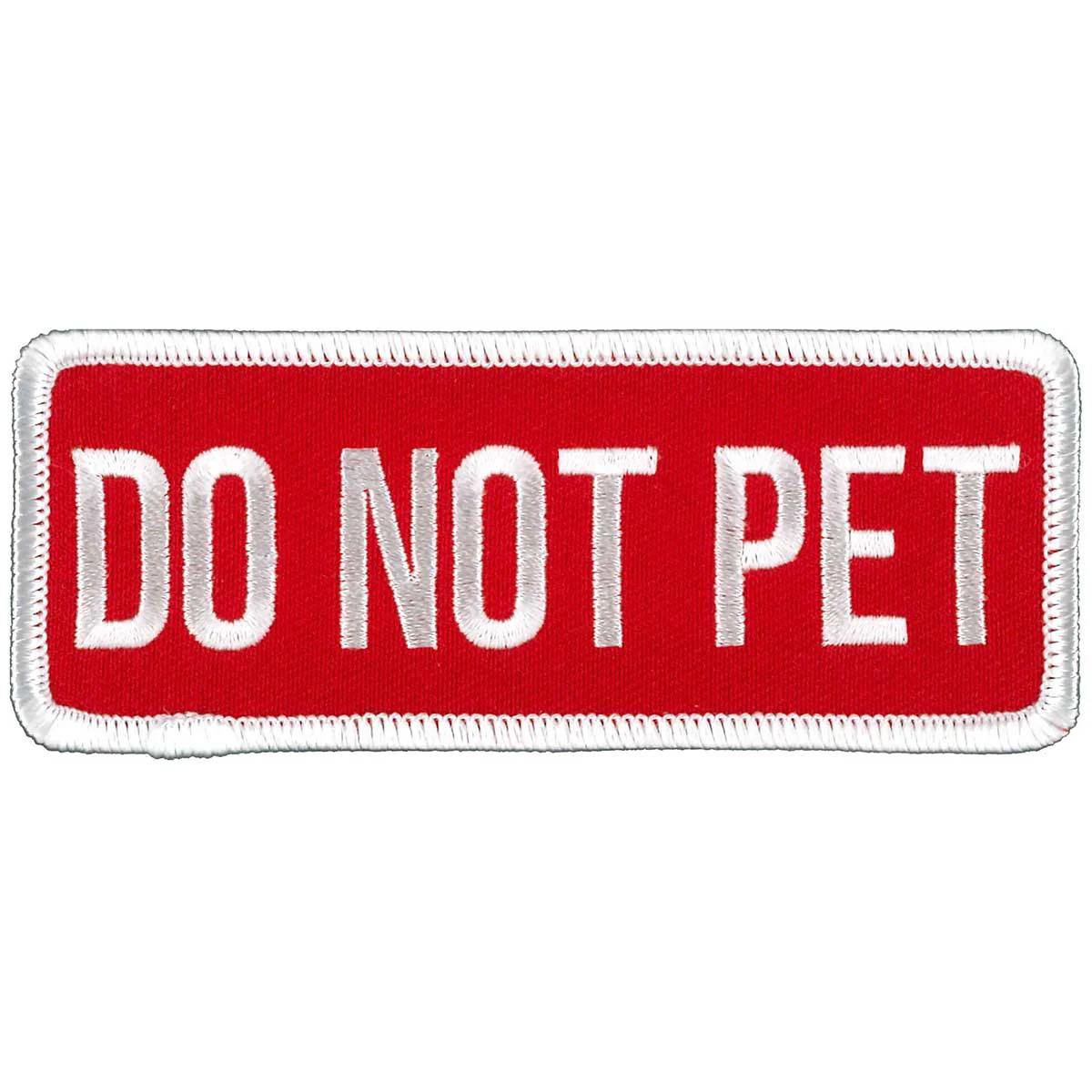 Eco-Friendly Hot Leathers PPW1012 4 Inch Do Not Pet Patch Healthy