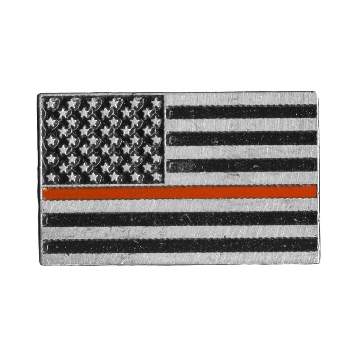 Selected Hot Leathers PNA1302 Thin Red Line American Flag Pin Refined