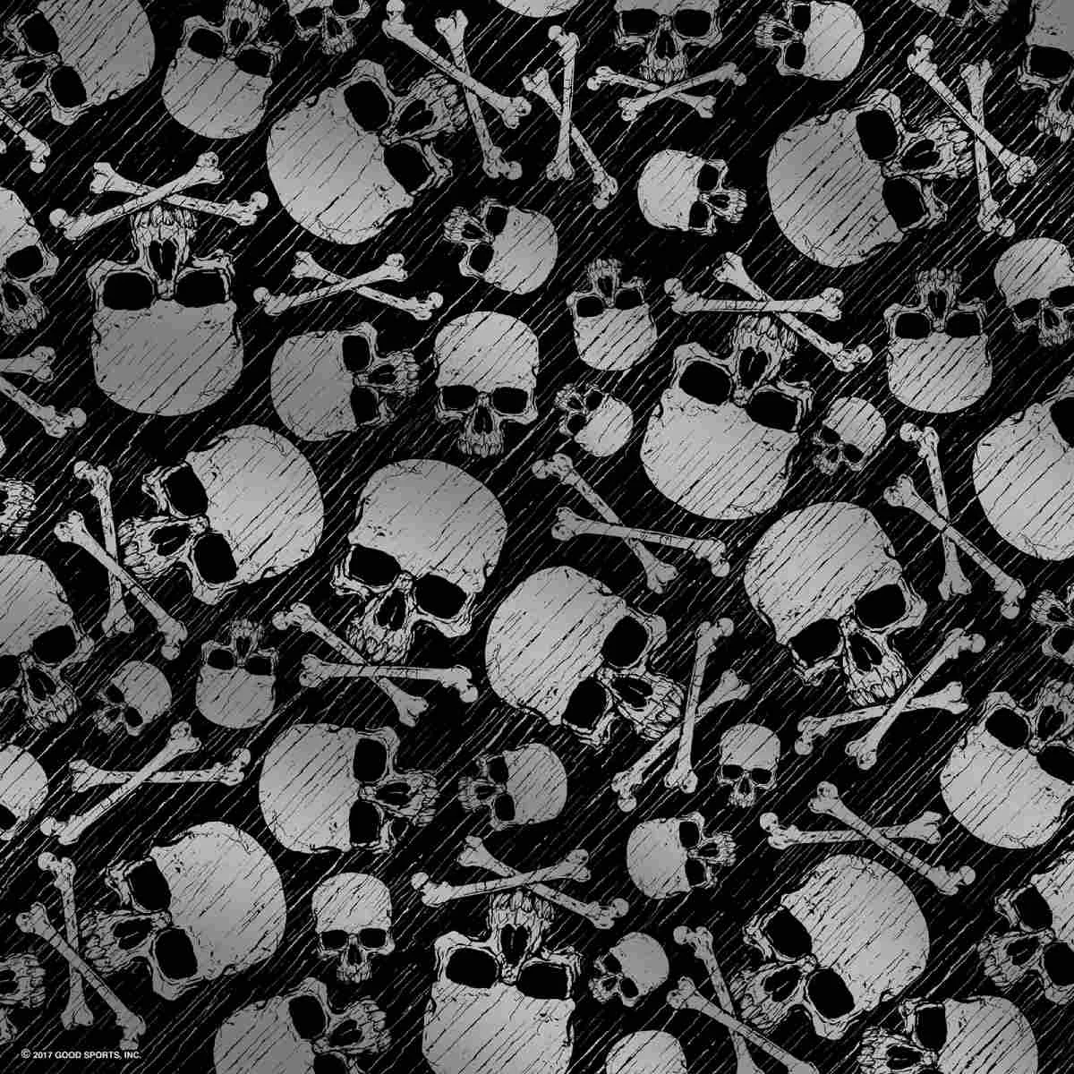 World-Class Hot Leathers BAB1090 Skulls and Bones Bandana Comfortable