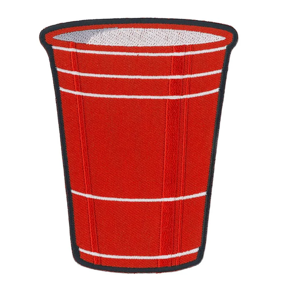 Minimalist Hot Leathers PPQ1360 Red Cup 4 Patch Proven