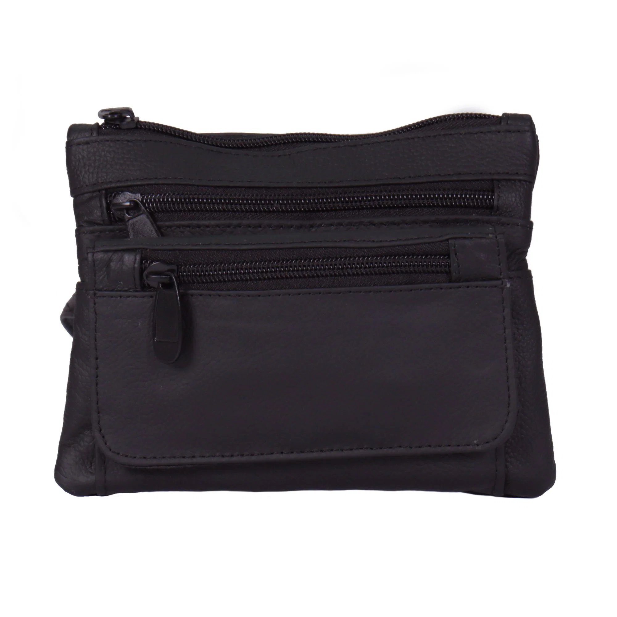 Long-Lasting Hot Leathers CPL5011 Black Ladies Clip Pouch with Cell Pocket Trusted