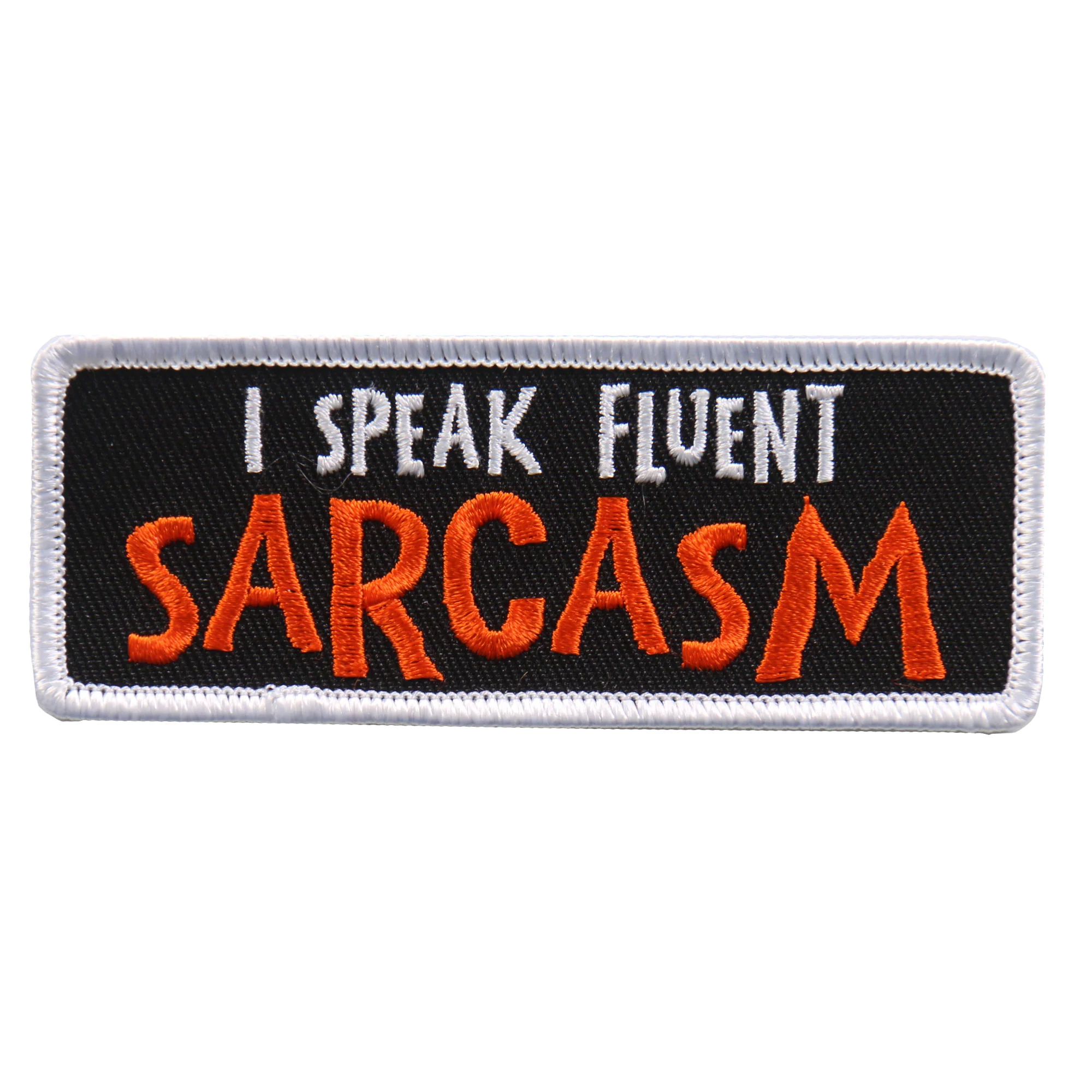 Contemporary Hot Leathers PPL9607 I Speak Fluent Sarcasm 4 x1 Patch Expertly Made