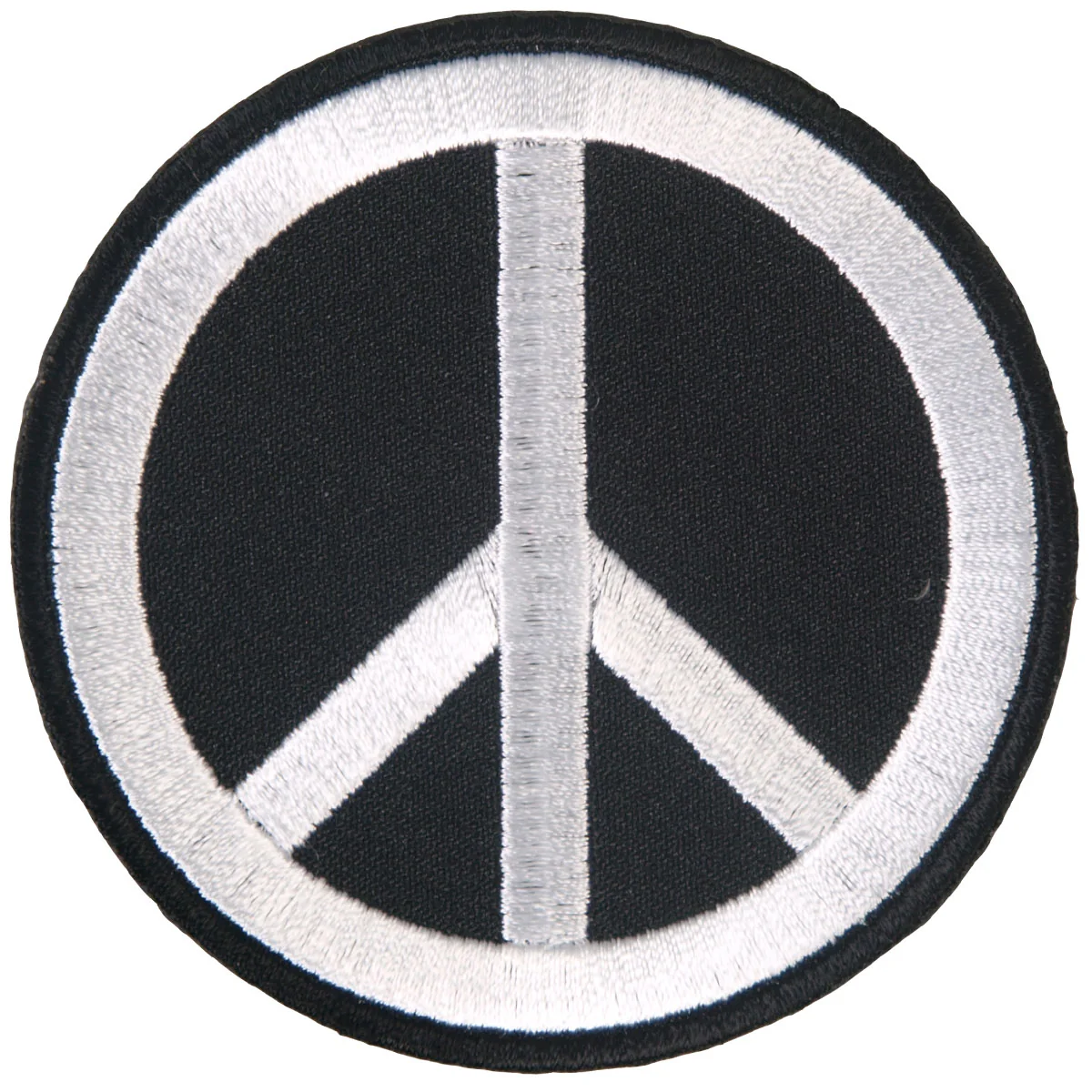 Reusable Hot Leathers PPL9330 Peace Sign Embroidered 3 x 3 Patch Elite