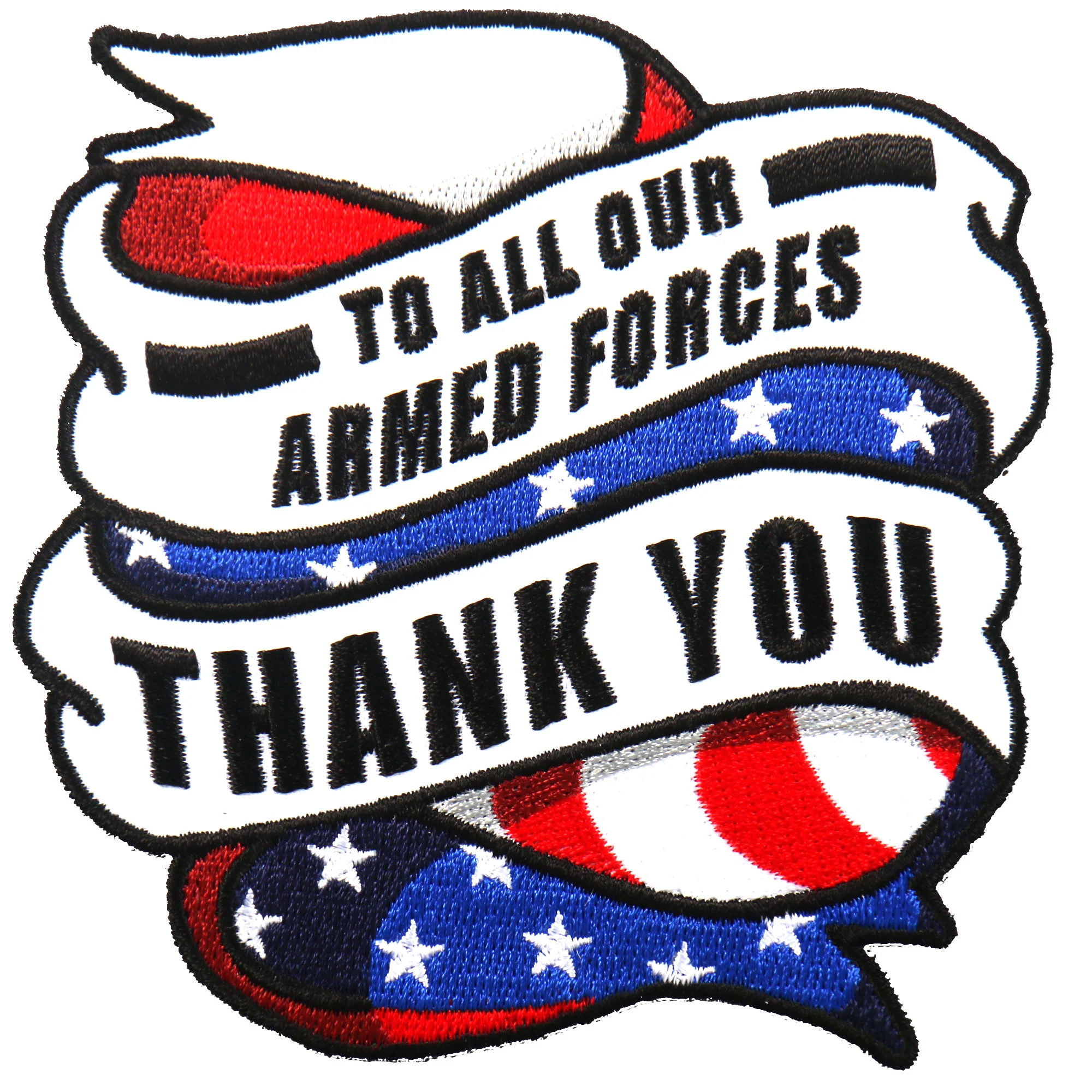 Selected Hot Leathers PPA9120 To All Our Armed Forces 4 x4 Patch Consistent