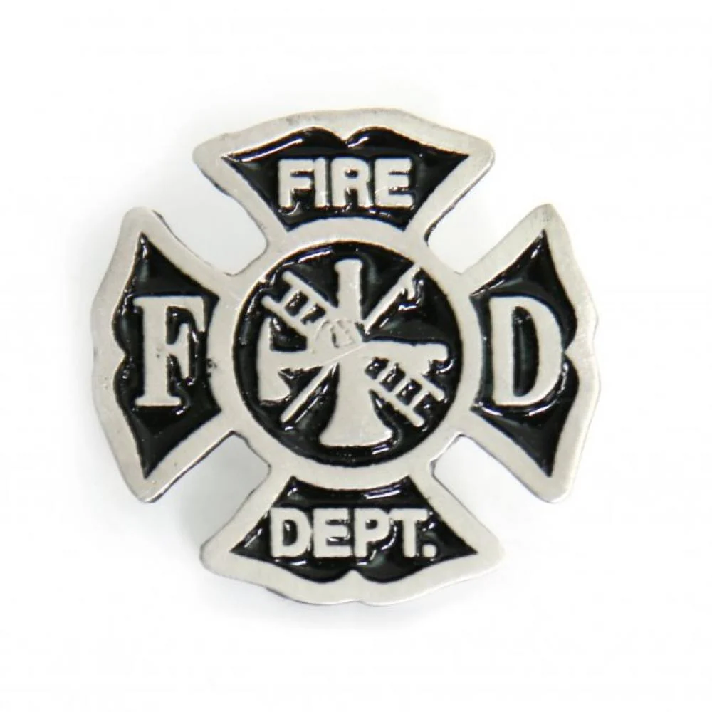 Unique Hot Leathers PNA1129 Fire Department Pin Secure