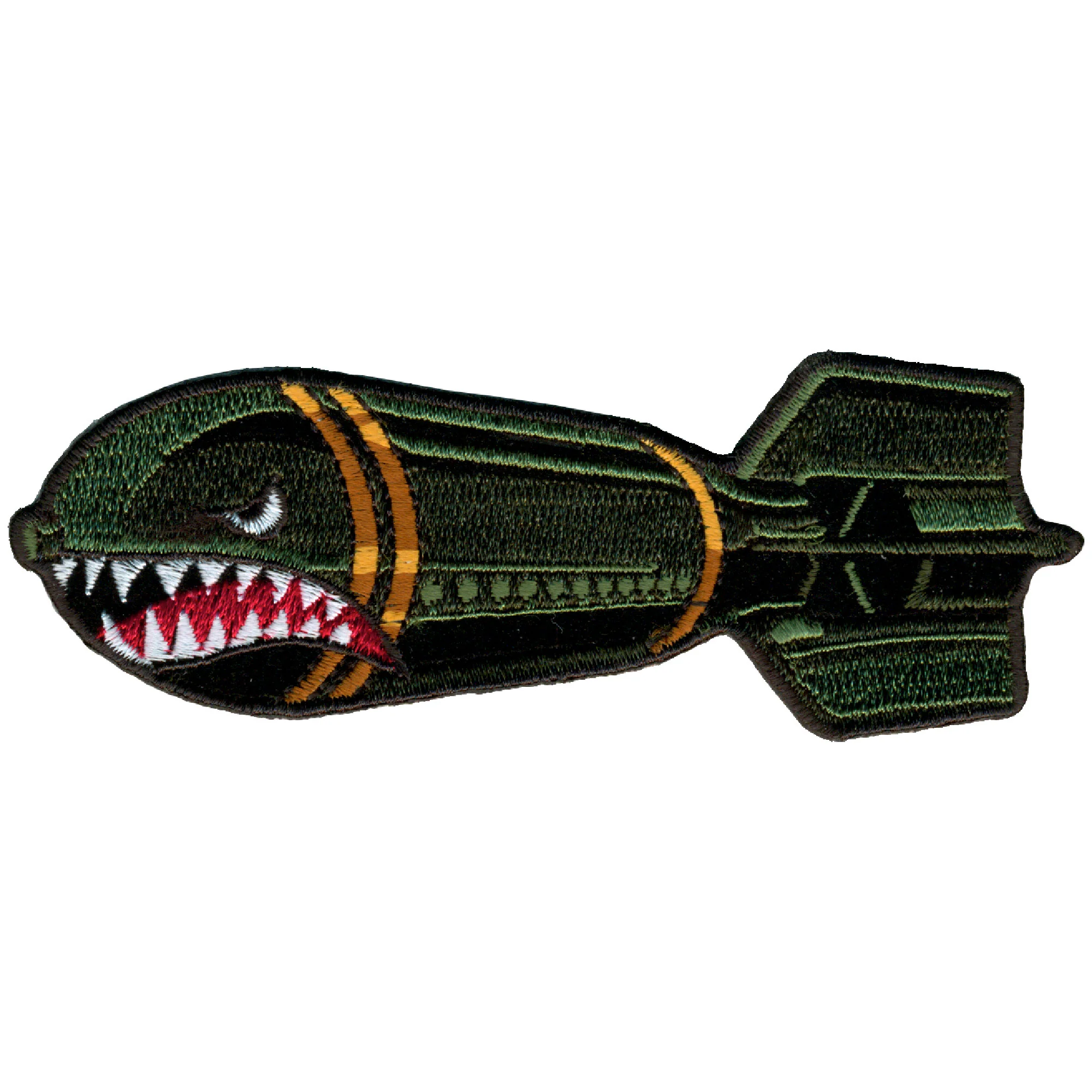 Environmentally Friendly Hot Leathers PPA7440 Drop Bombs 4 x 2 Patch Smart