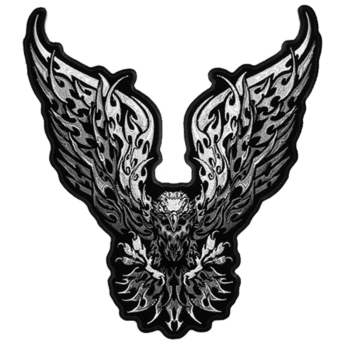 Sustainable Hot Leathers PPA5177 Tribal Eagle 11 x 12 Patch Optimized