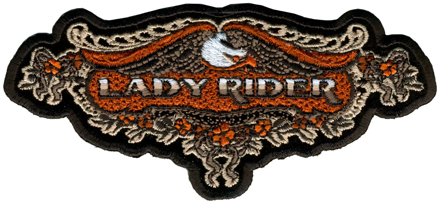 Quality Hot Leathers PPA3980 Lace Eagle Lady Rider Patch 5 x 2 Efficient